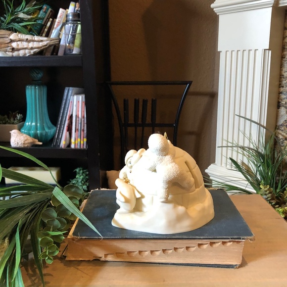 Department 56 Snowbabies I'll Be Home For Christmas Figure Figurine Retired - Picture 5 of 10